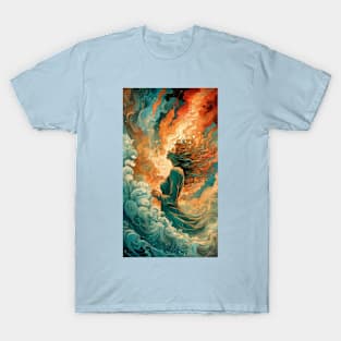 Sunset of cosmic ocean 2 T-Shirt